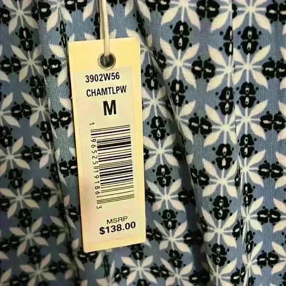 NWT Max Studio Mock Neck Midi Dress size Medium - Picture 9 of 9